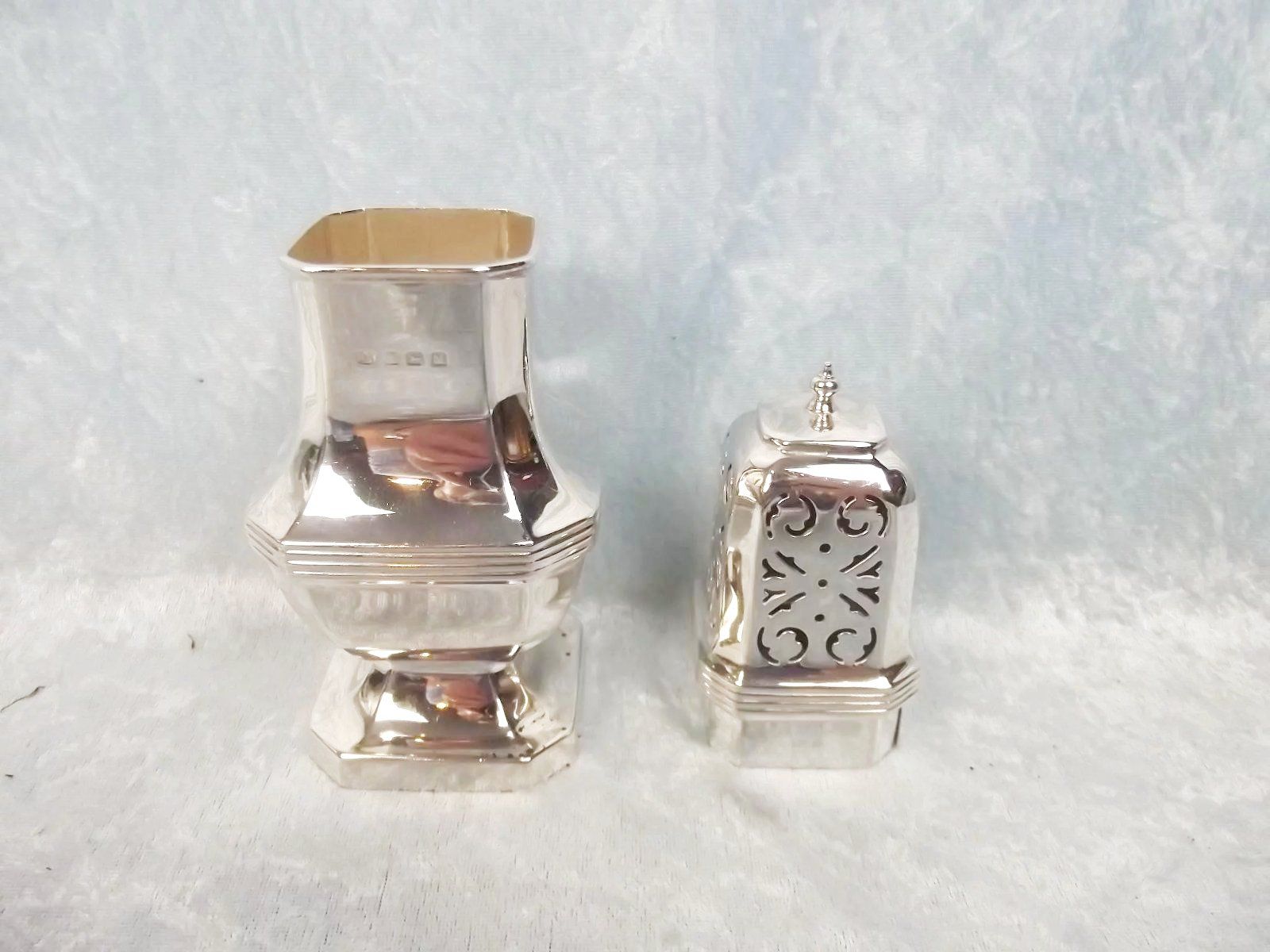 Sterling Silver Sugar Caster Birmingham 1936 - Image 4