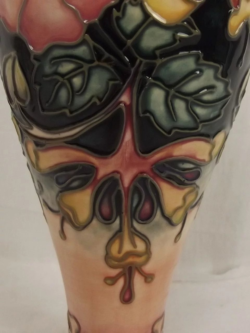 Stunning Moorcroft Oberon Pattern 11 Inch Tall Baluster Vase - Image 6
