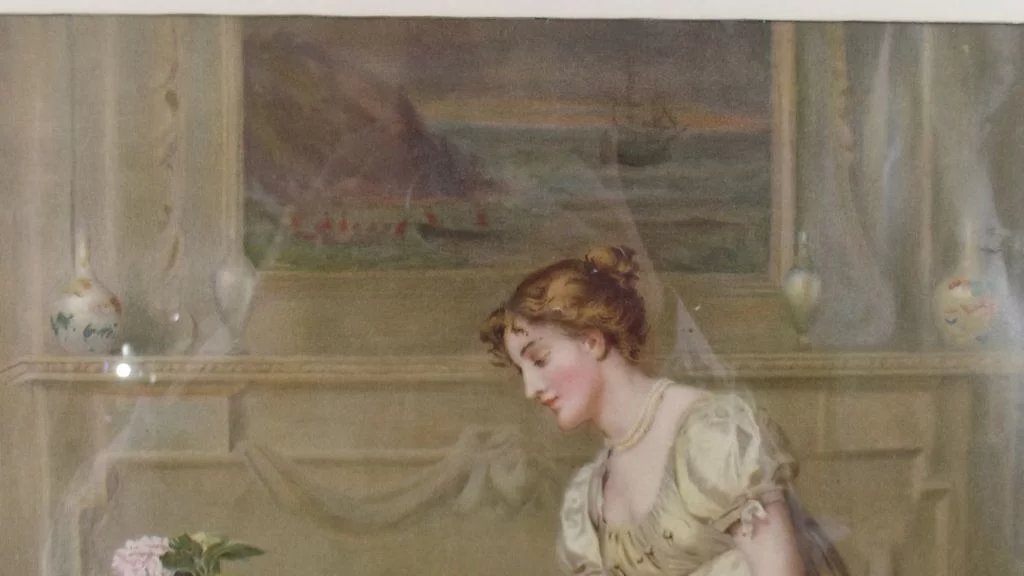 Tempted But Shy Circa 1910 Pears Print By G.G. Kilburne - Image 5