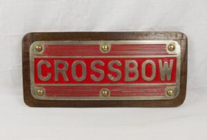 Treadplate From HMS Crossbow 1948 Royal Navy Destroyer