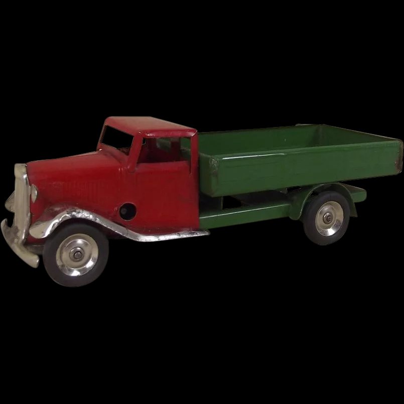 Triang Minic 10M Post-War Delivery Lorry Red Cab