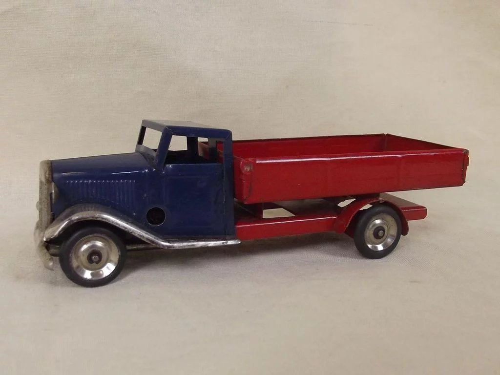Triang Minic No.10M Post-War Delivery Lorry Blue Cab - Image 2