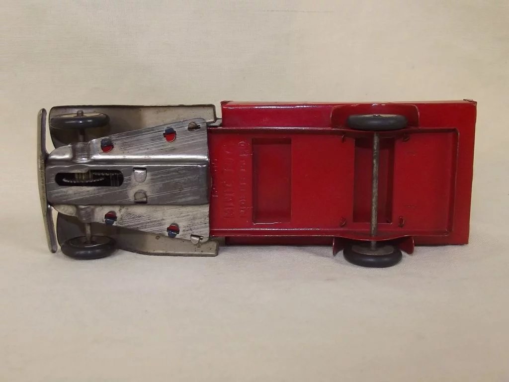 Triang Minic No.10M Post-War Delivery Lorry Blue Cab - Image 7