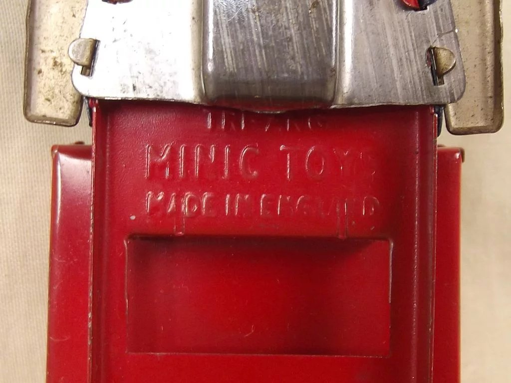Triang Minic No.10M Post-War Delivery Lorry Blue Cab - Image 8