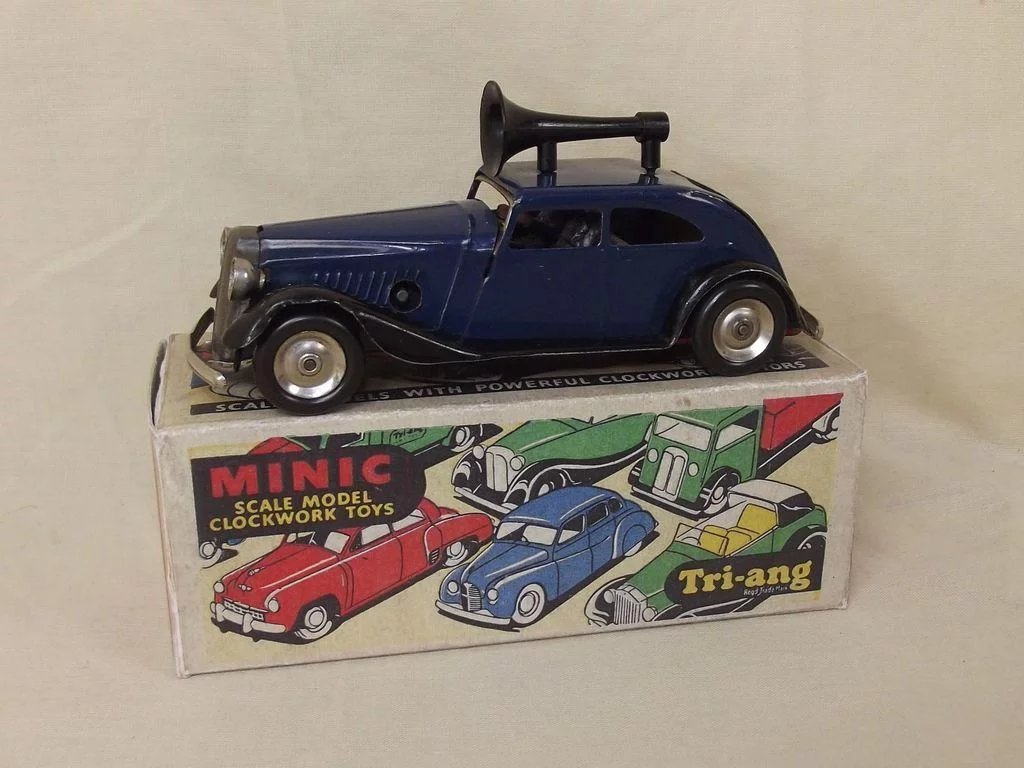 Triang Minic No.29M Pre-war Traffic Control Police Car - Image 2