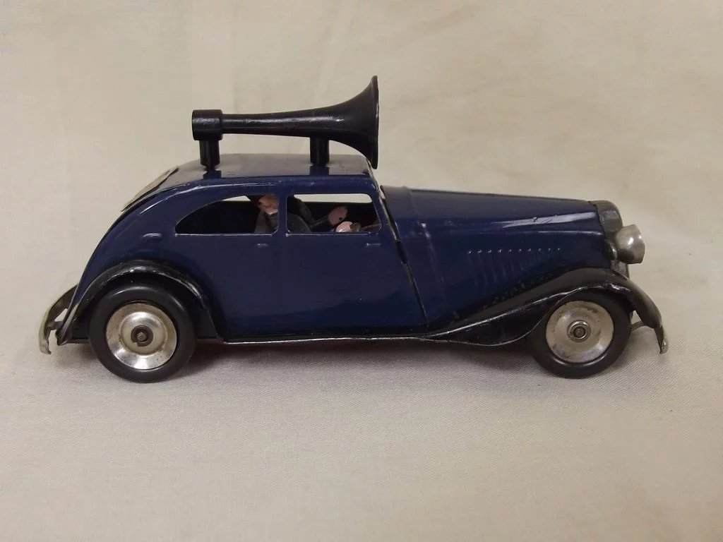 Triang Minic No.29M Pre-war Traffic Control Police Car - Image 4