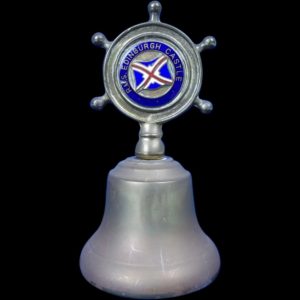 Union Castle RMS Edinburgh Castle Nautical Table Bell c1960