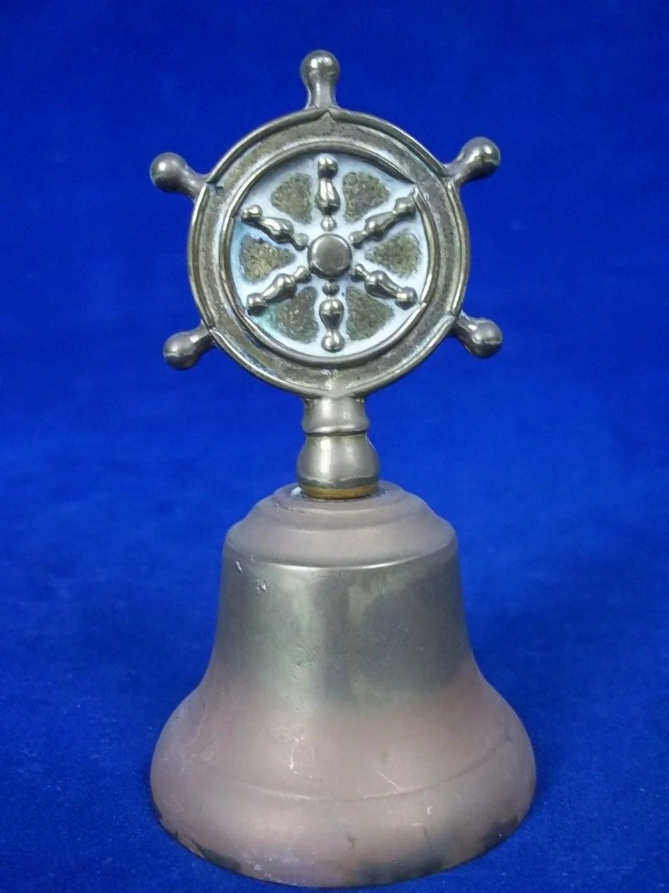 Union Castle RMS Edinburgh Castle Nautical Table Bell c1960 - Image 3
