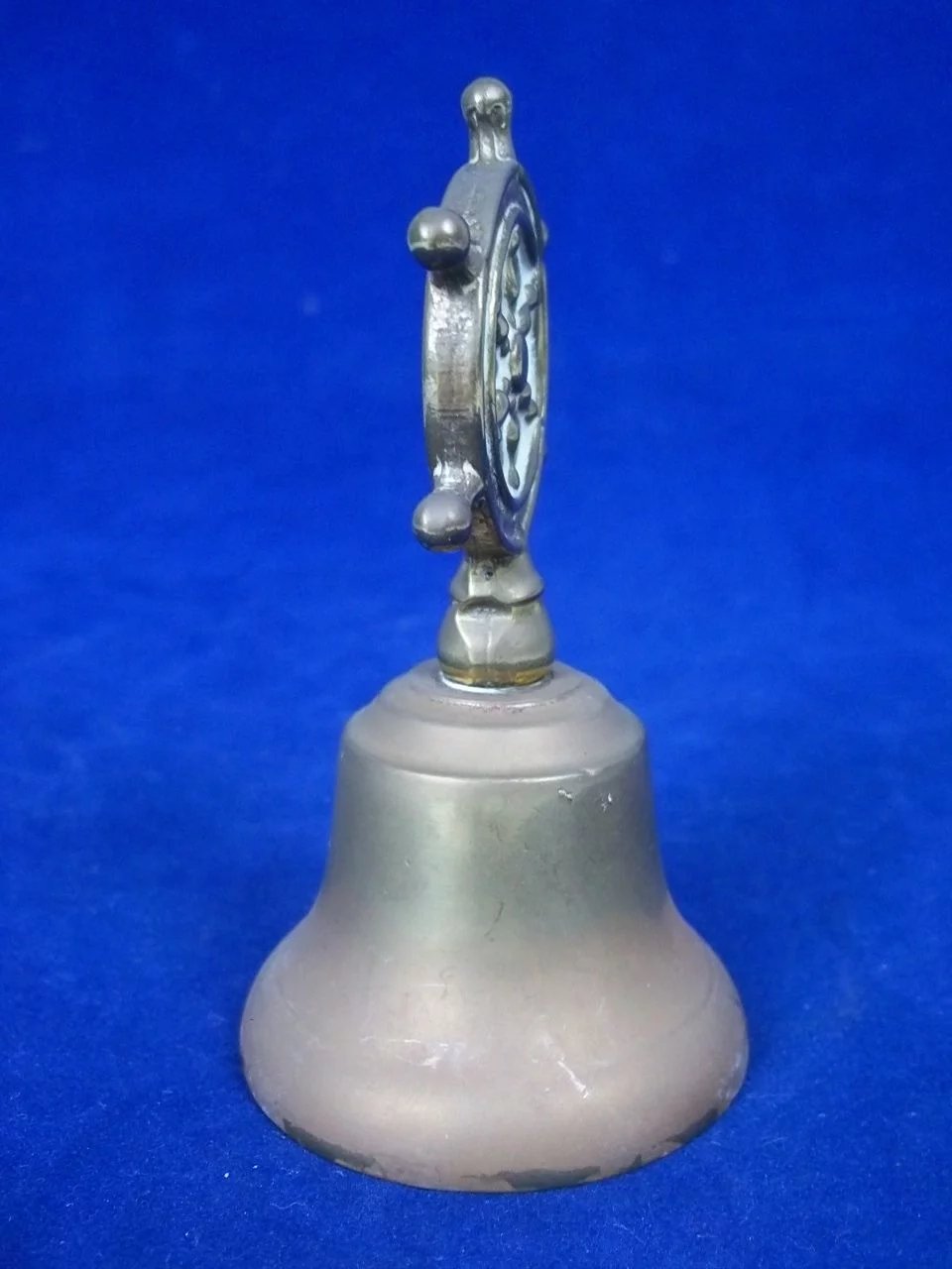 Union Castle RMS Edinburgh Castle Nautical Table Bell c1960 - Image 4