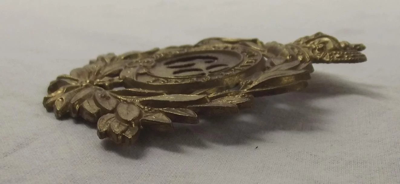 Victorian 68th Durham LI Regiment 1869-1878 Shako Plate - Image 4