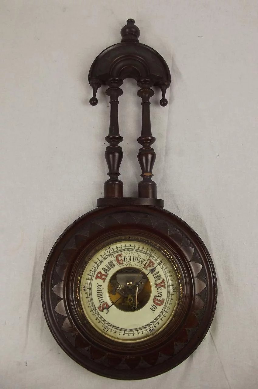 Victorian Aneroid Barometer - Image 2