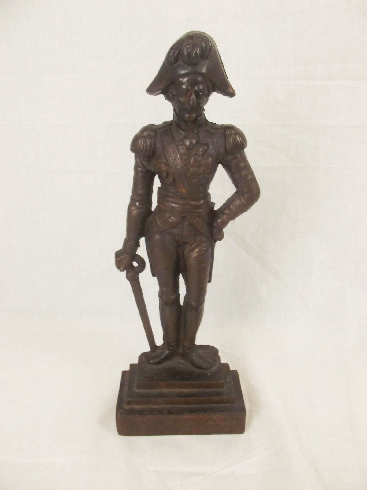 Victorian Cast Iron The Duke of Wellington Doorstop