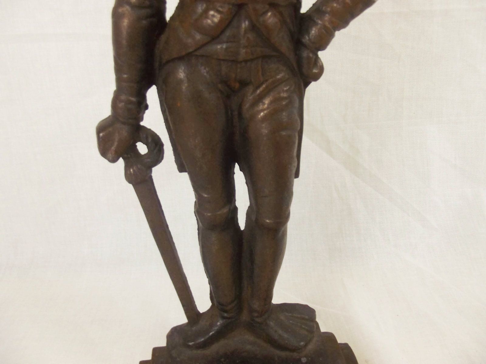 Victorian Cast Iron The Duke of Wellington Doorstop - Image 5
