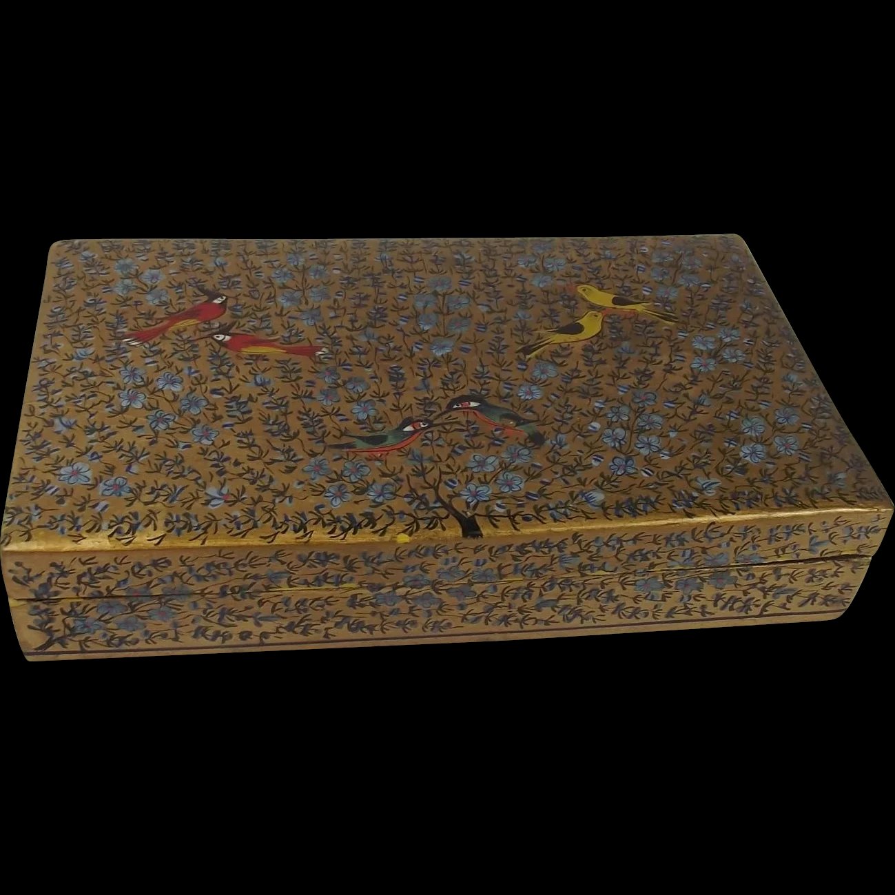 Victorian Chinese Lacquer Box