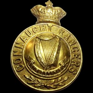 Victorian Connaught Rangers Helmet Badge