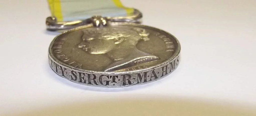 A Victorian Crimea Medal Awarded To Sergeant Sam Petty RMA, HMS Highflyer - Image 5