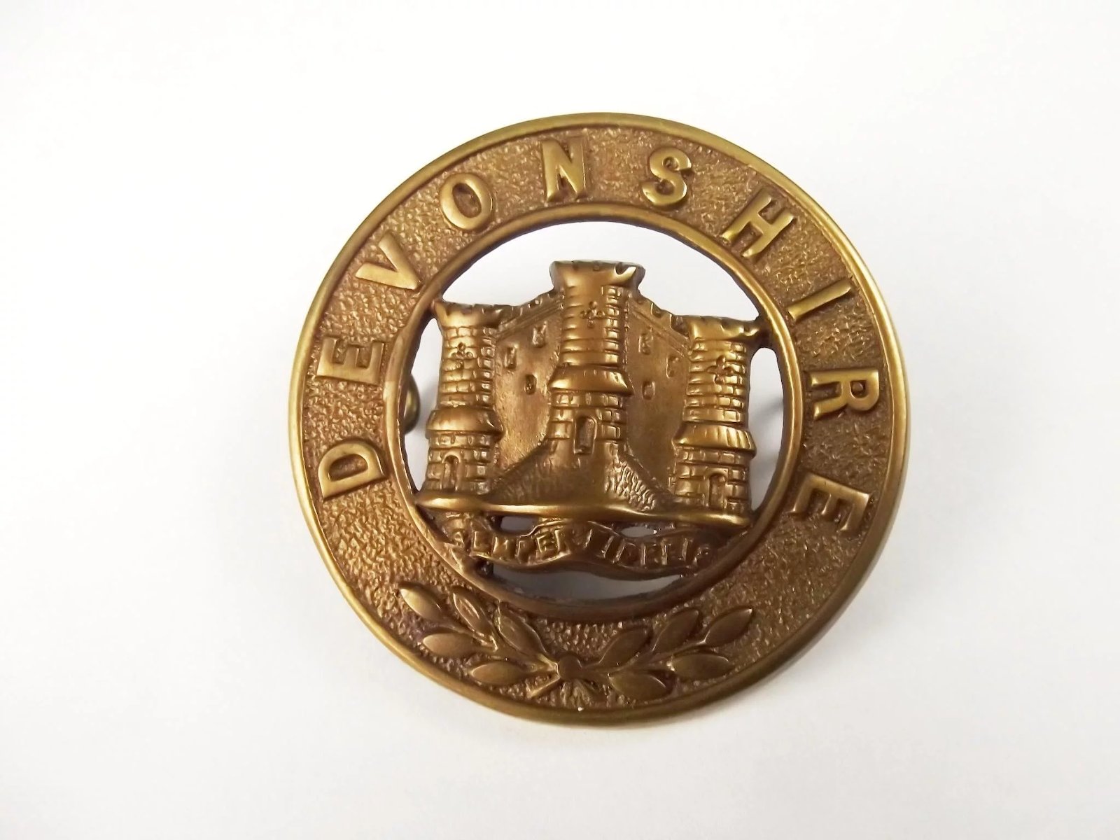 Victorian Devonshire Regiment Helmet Plate - Image 2