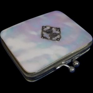 Victorian Mother of Pearl Mini Purse