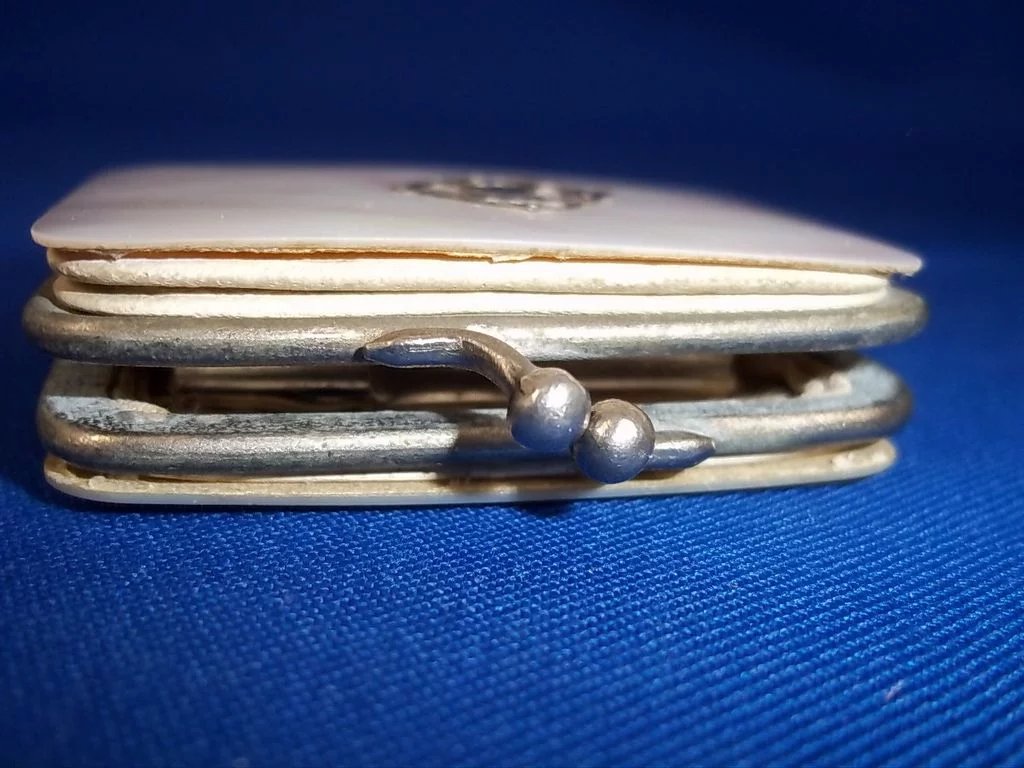 Victorian Mother of Pearl Mini Purse - Image 6