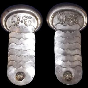 Victorian Queens Own Worcestershire Yeomanry Cavalry Shoulder Scales