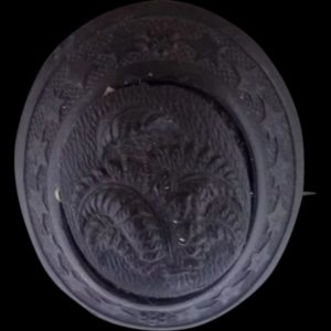 Victorian Whitby Jet Brooch