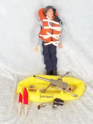 Vintage Action Man Navy Attack Set & 1964 Palitoy Action Man Doll