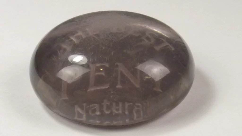Vintage Edwardian Adenta Water Glass Advertising Paperweight - Image 4