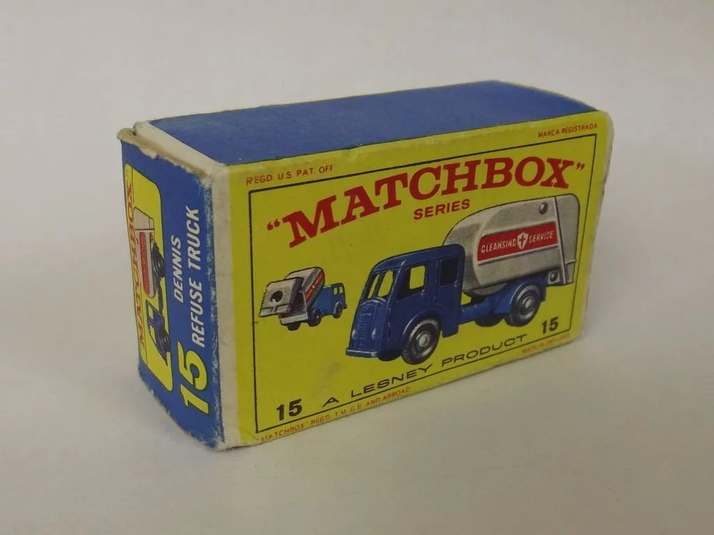 Vintage Matchbox Lesney No 15 Tippax Refuse Truck, Boxed - Image 7