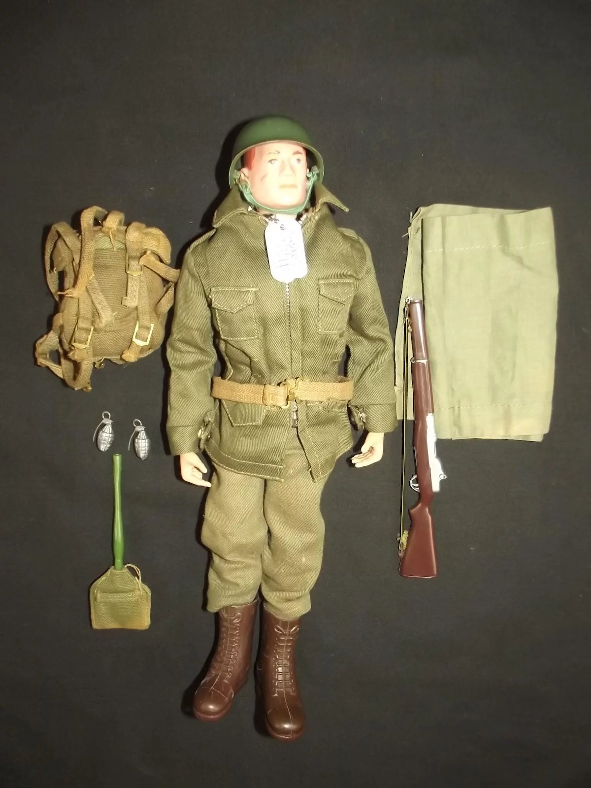 Vintage Original Palitoy Action Man Combat Soldier - Image 3