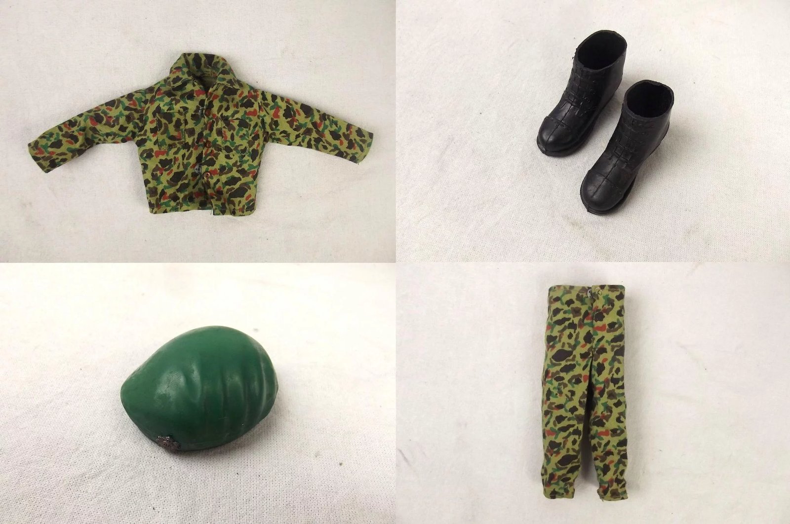 Vintage Original Palitoy Action Man Royal Marines Combat Uniform c1980 - Image 7