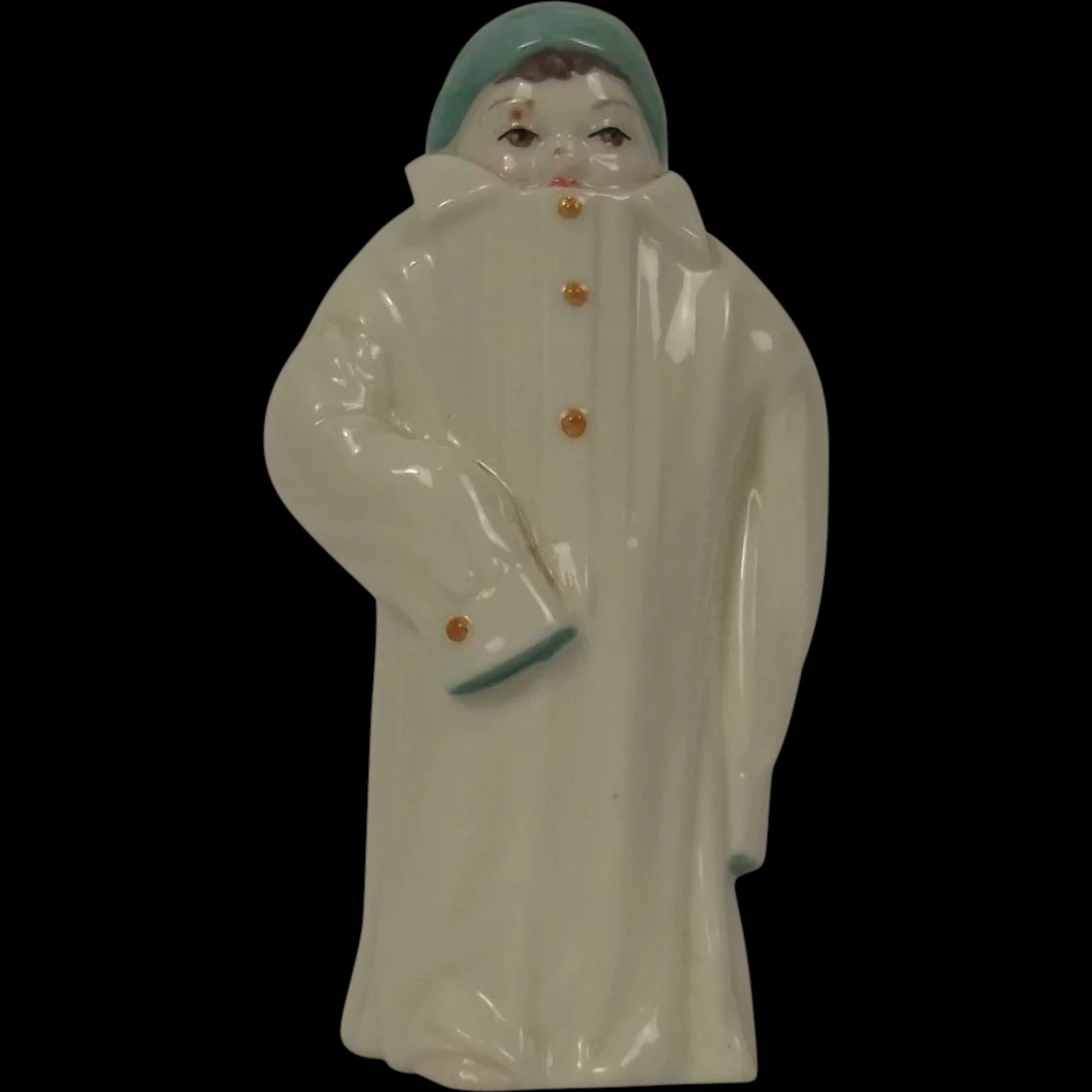 Vintage Royal Worcester Toddie Candle Snuffer Figurine, 1976