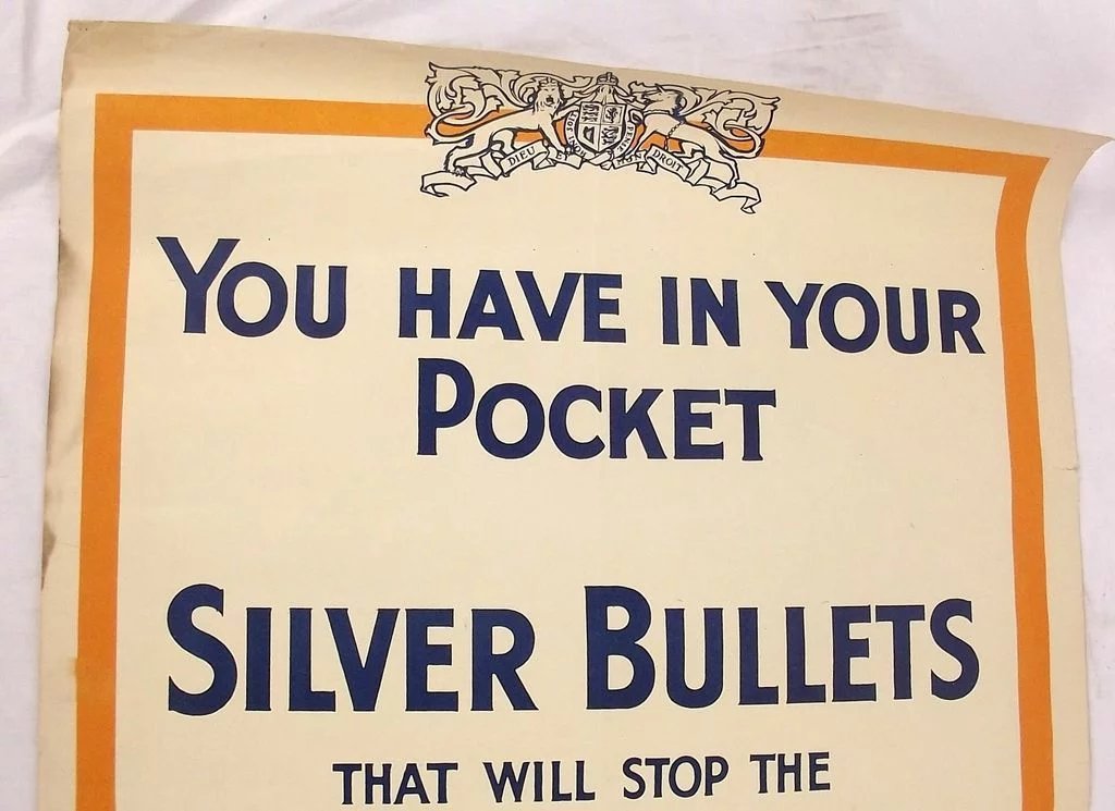 WW1 (1915) War Savings Committee Propaganda Poster - Image 3