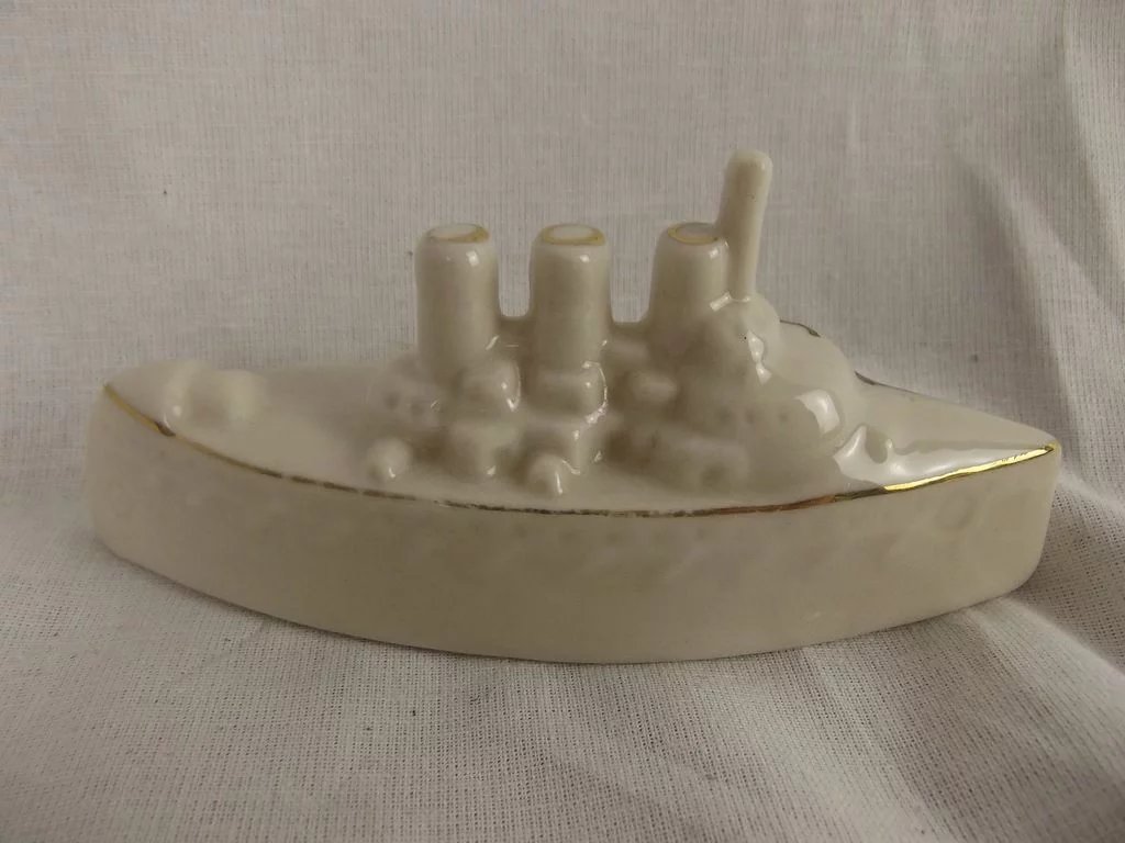 WW1 Carlton Crested China Destroyer – Blackpool - Image 4