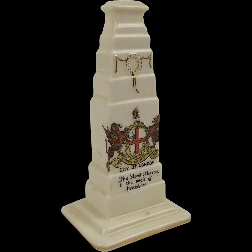 WW1 Cyclone Crested China Cenotaph City Of London