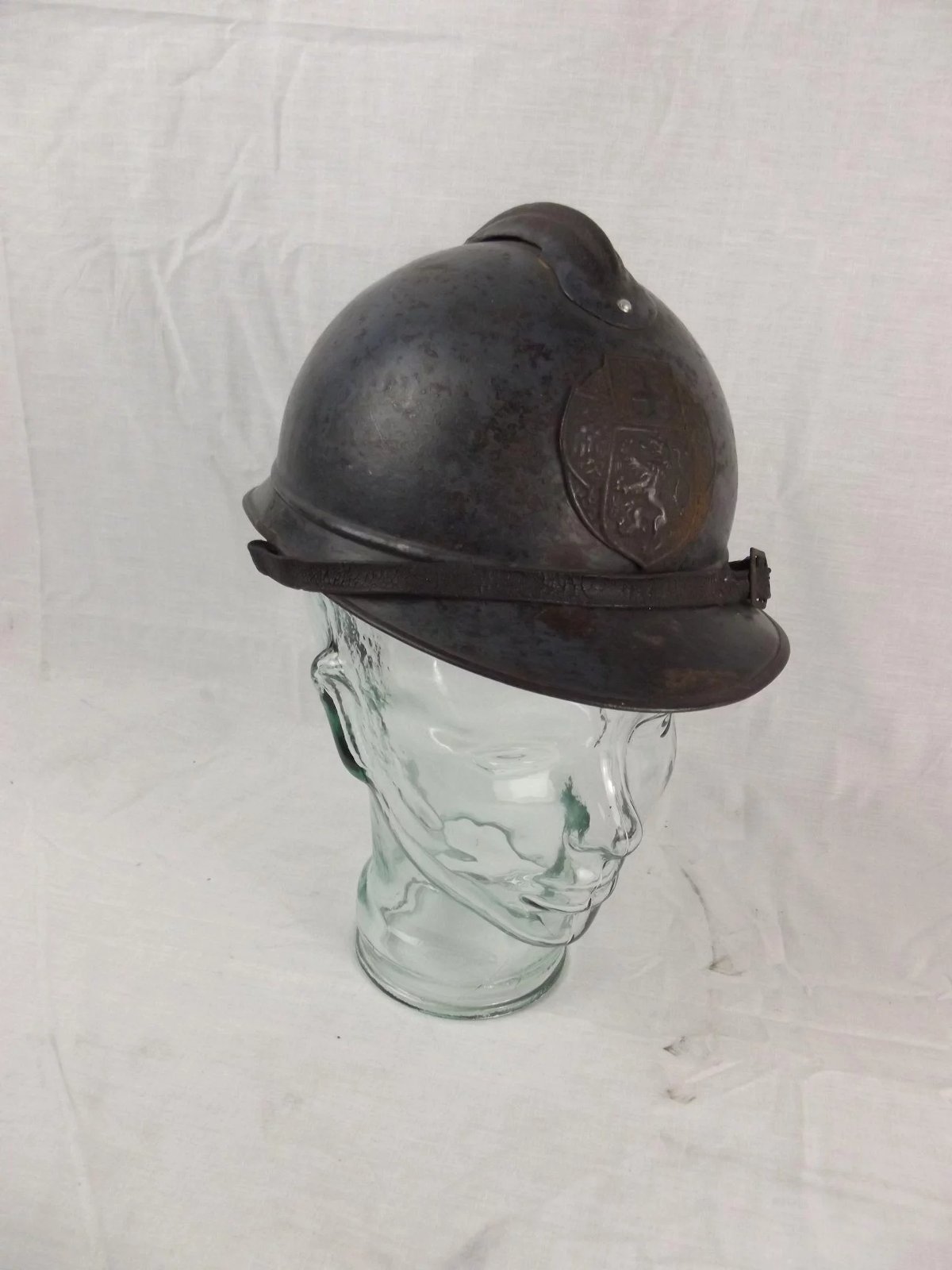 Rare WW1 Czech Legion Adrian Helmet - Image 2