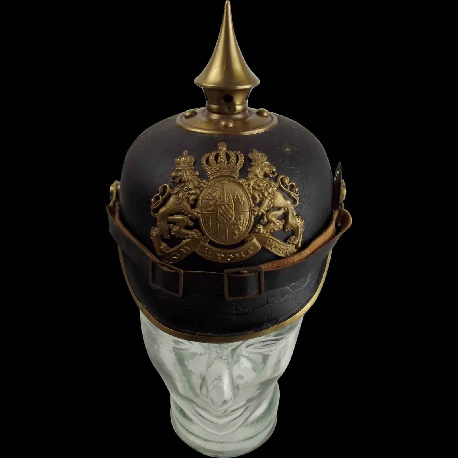 WW1 German Bayern Other Ranks M1891 Pickelhaube