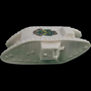 WW1 Goss Crested China British Tank - Man of Ross