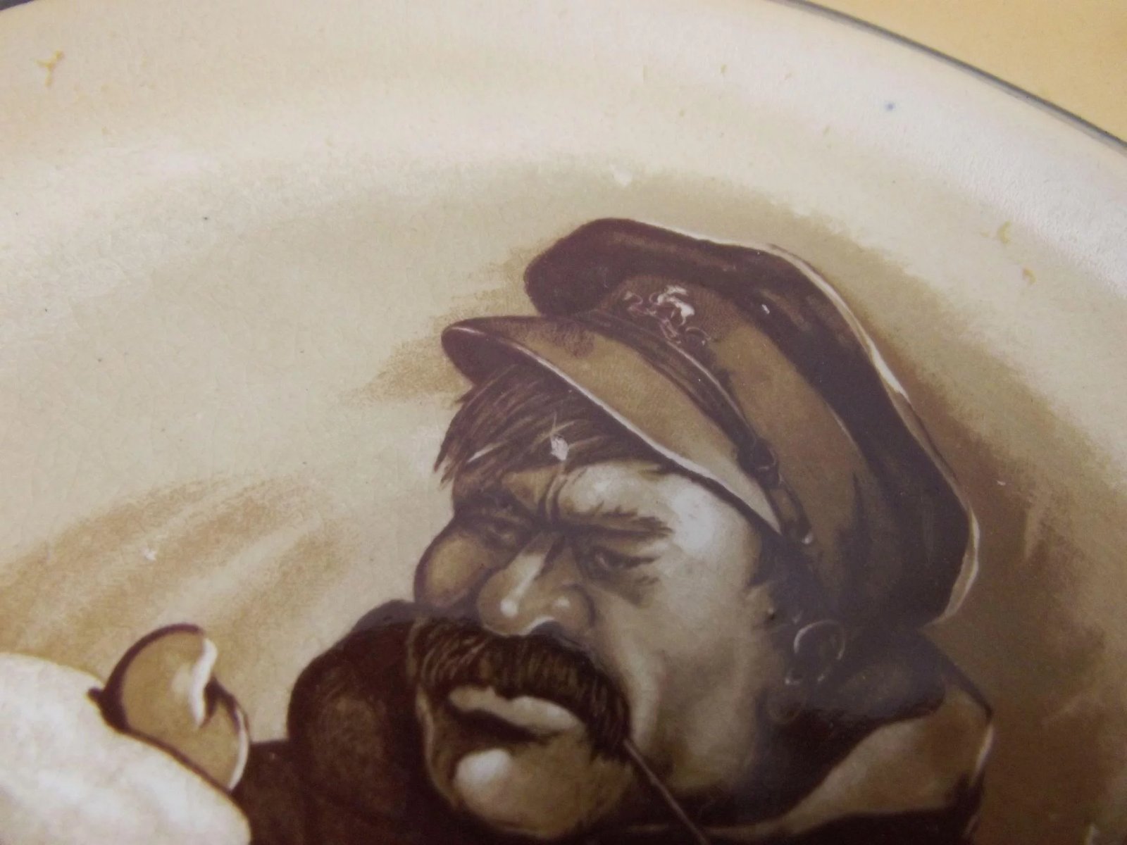 WW1 Grimwades Bruce Bairnsfather Old Bill Plate - Image 6