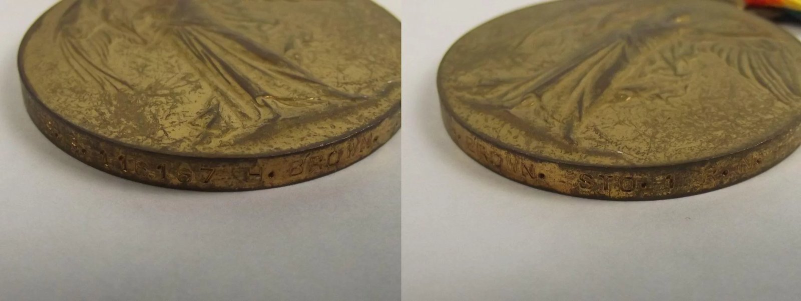 WW1 Medal 1914/15 Trio Awarded To Royal Navy Stoker H.Brown - Image 10