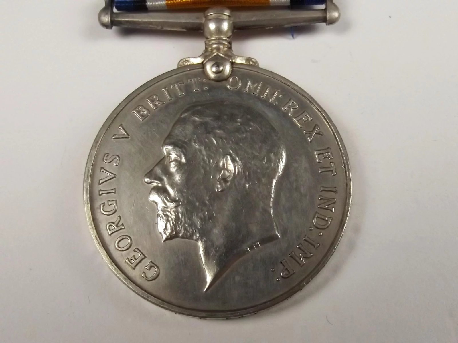 WW1 Medal Pair 293825 Pte. Reginald Pay Middlesex Regiment - Image 3