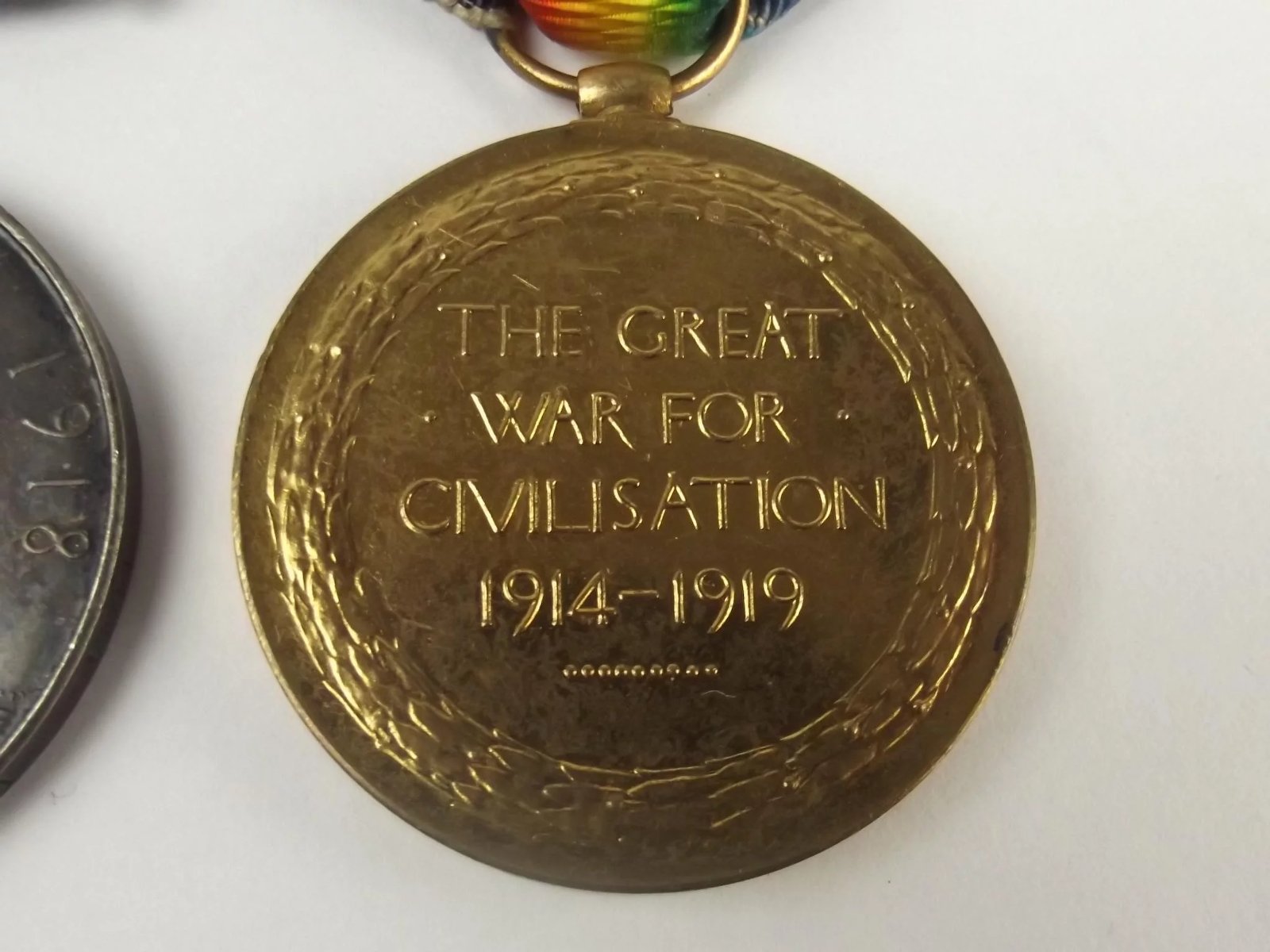 WW1 Medal Pair Awarded To 44919 Pte G.H. Mackay – Rifle Brigade - Image 6