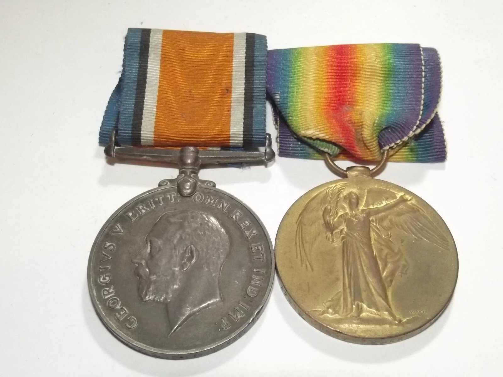 WW1 Medal Pair Awarded To Pte G. Teale Liverpool Regiment - Image 2