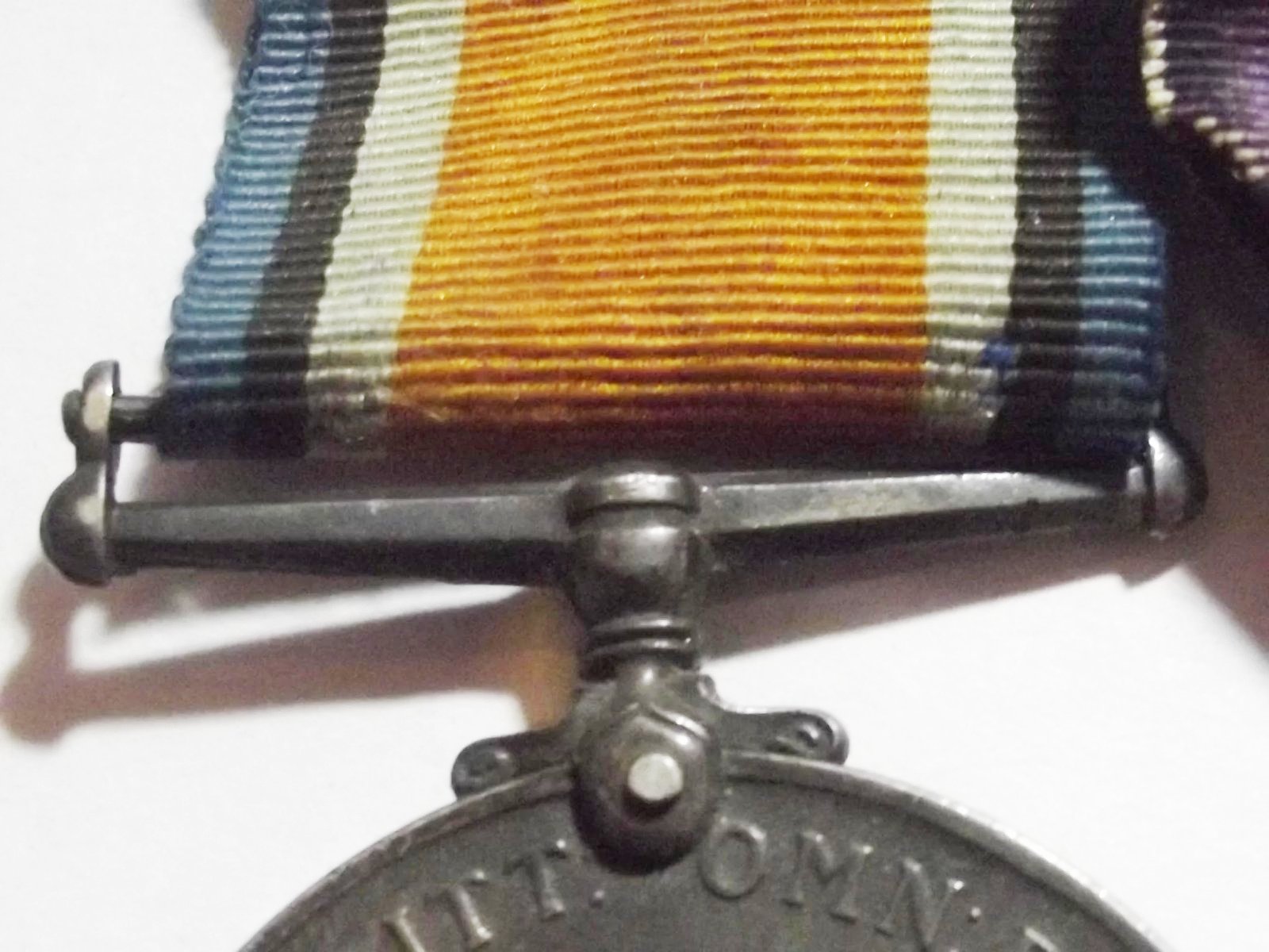 WW1 Medal Pair Awarded To Pte F. Youngs Army Service Corps - Image 5