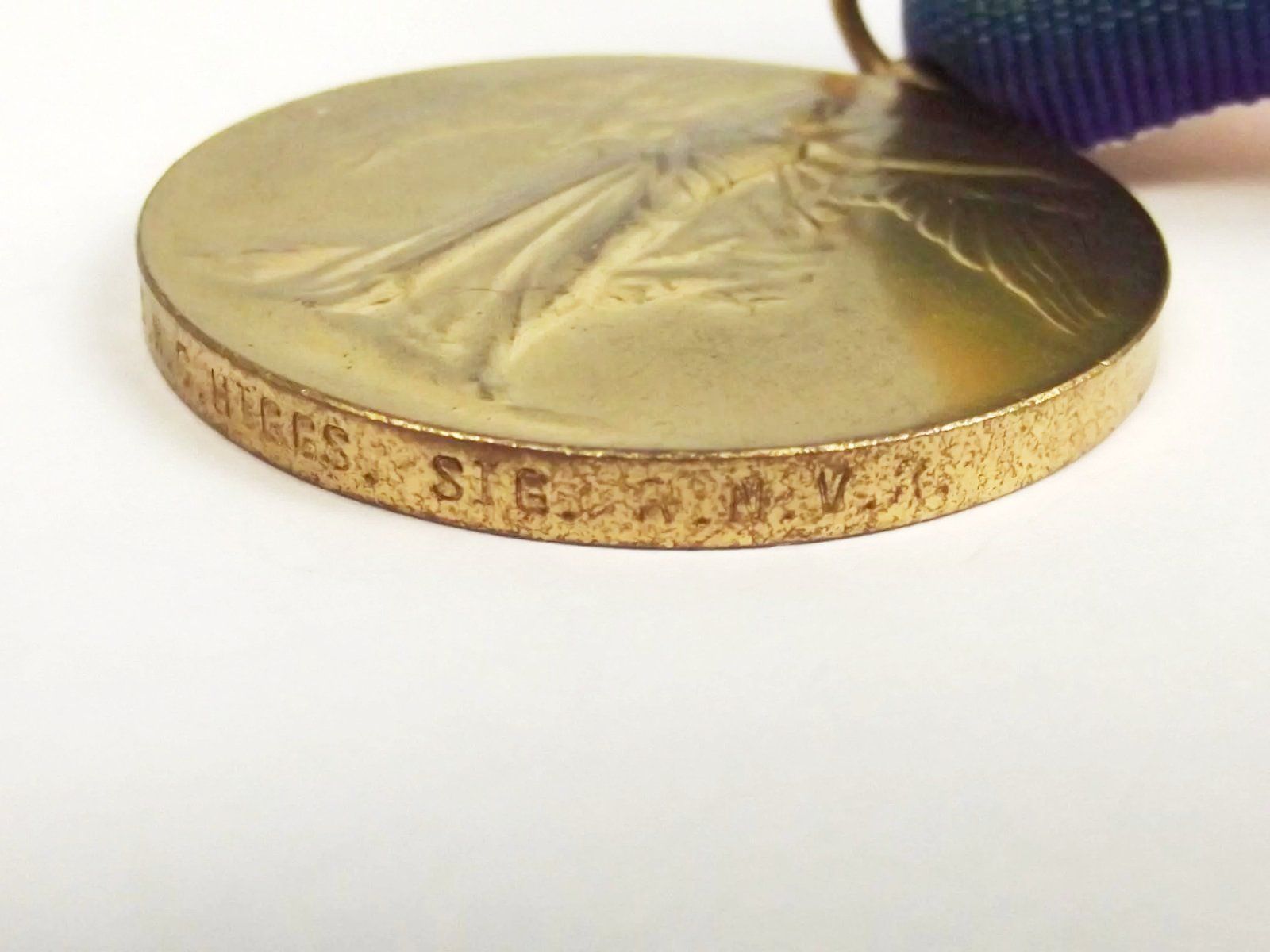 WW1 Medal Pair Royal Naval Volunteer Reserve J.W.C. Higgs - Image 9