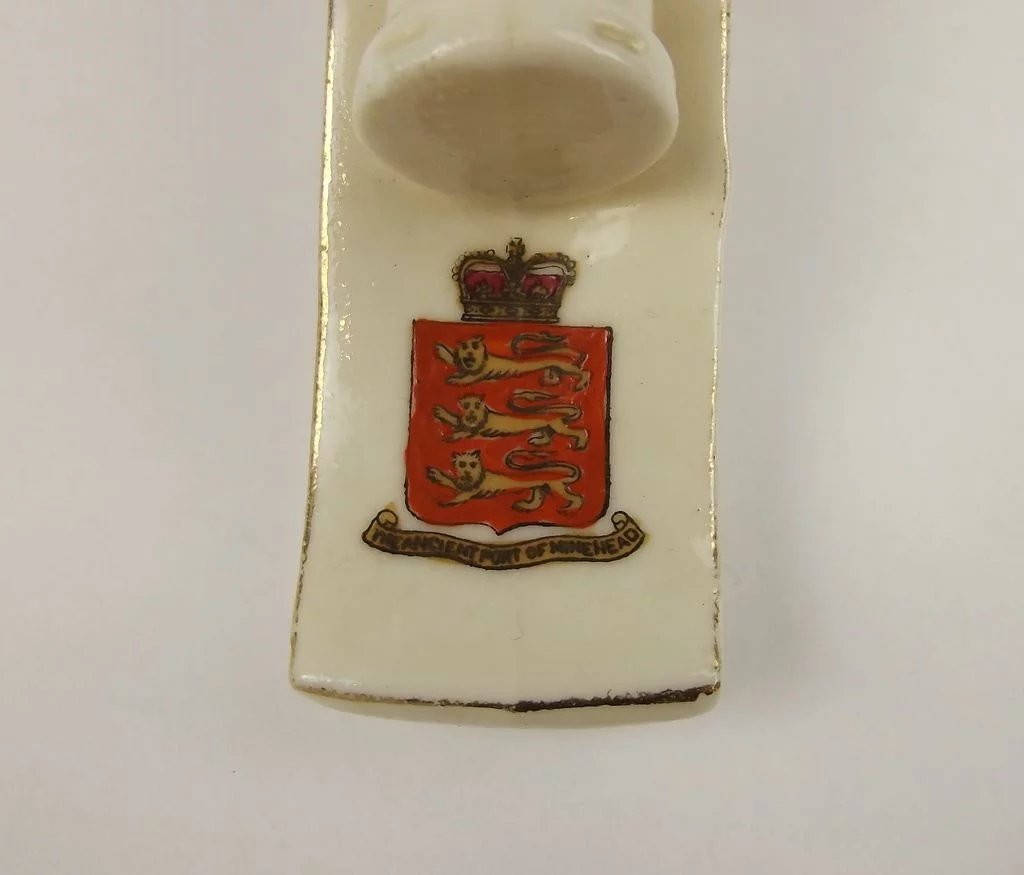 WW1 Rita Crested China Model Of Mons Meg Cannon – Edinburgh Castle - Image 6