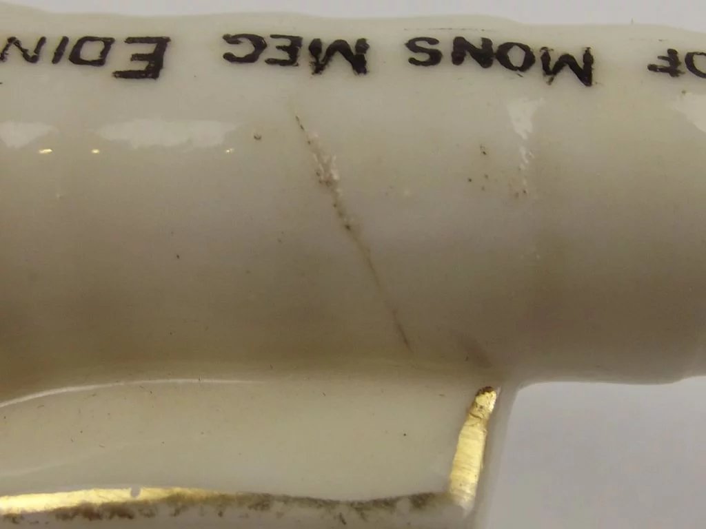 WW1 Rita Crested China Model Of Mons Meg Cannon – Edinburgh Castle - Image 9
