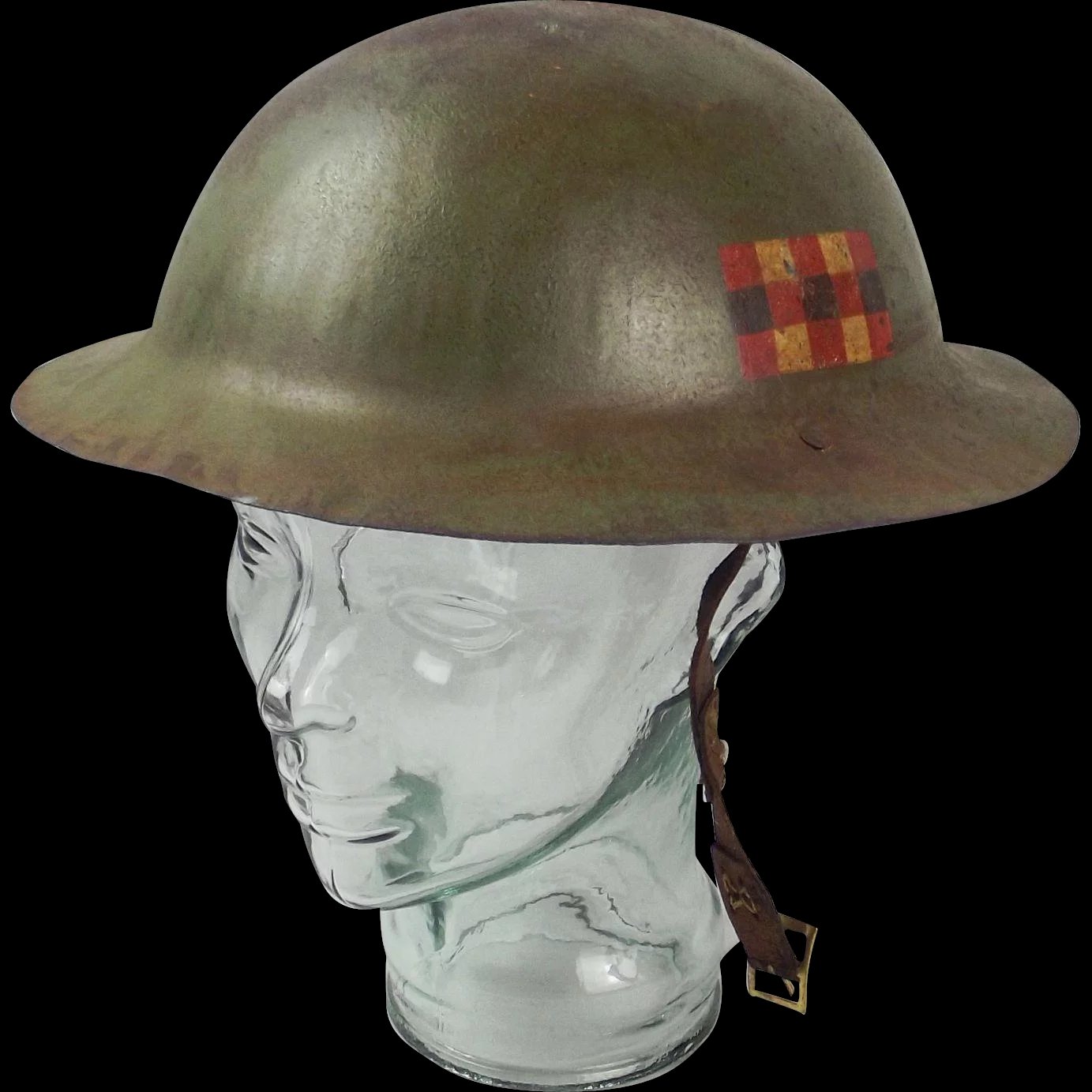 WW1 Scottish Home Guard Brodie Helmet