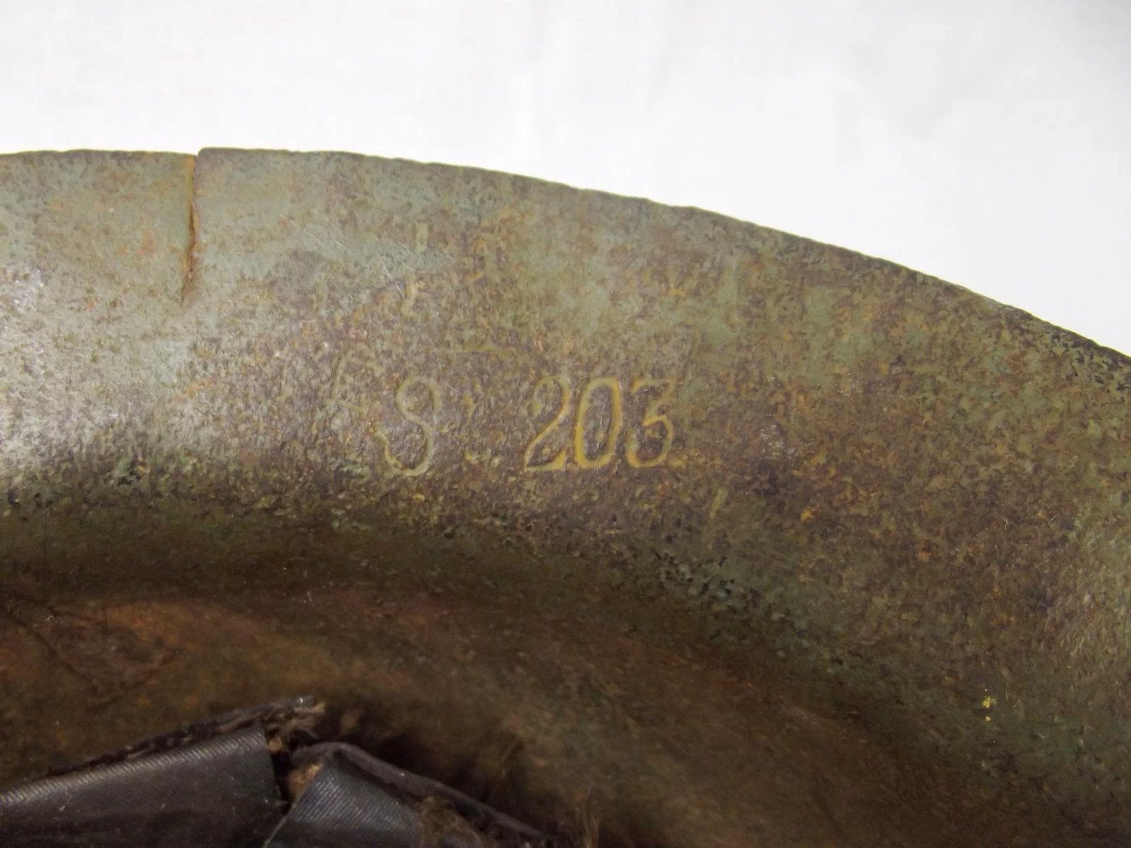WW1 Scottish Home Guard Brodie Helmet - Image 8