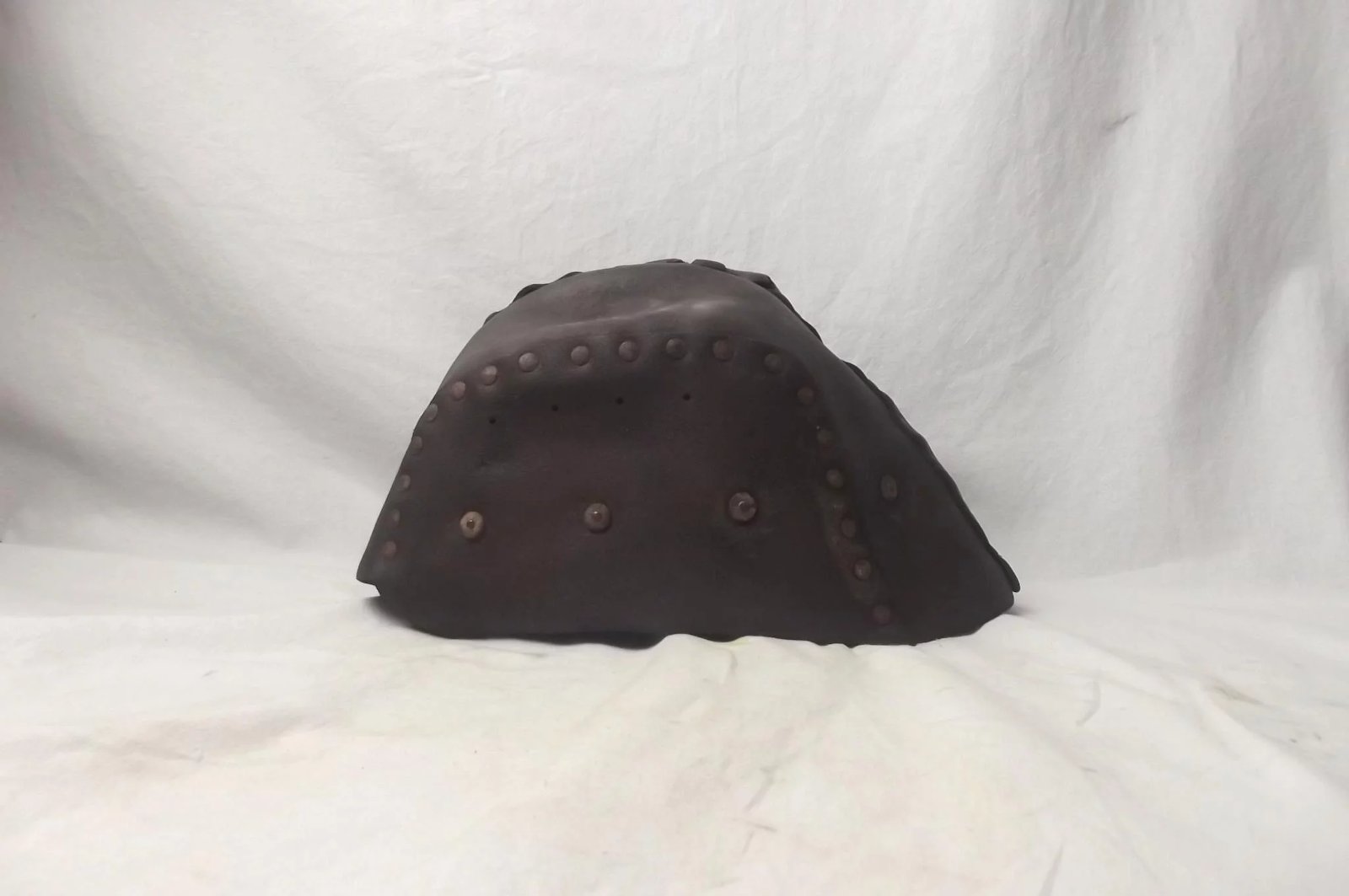 WW1 Tank Leather Can Helmet - Image 2