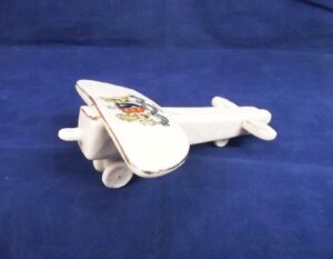 WW1 Victoria Crested China Model Of A Monoplane - Chester